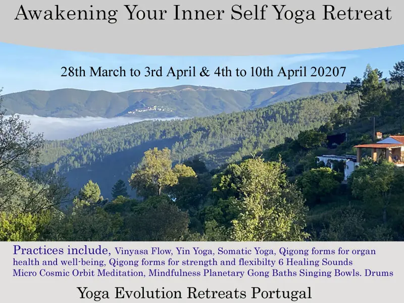 Join our yoga retreat in europe for 2027, this is a view of the property